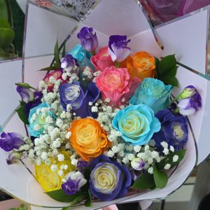 multicolor roses
