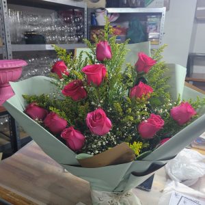Pink Roses Bouquet